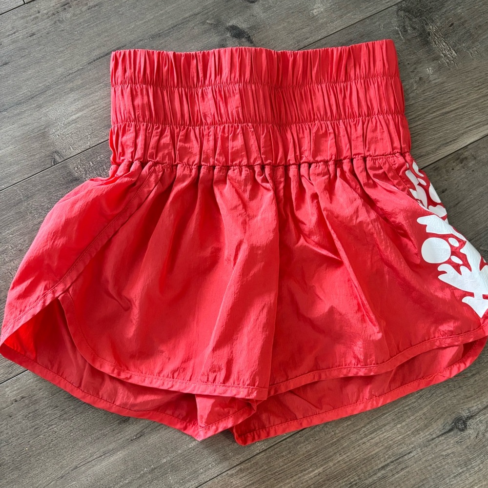 Free People Movement The Way Home Short - Neon Coral - XS